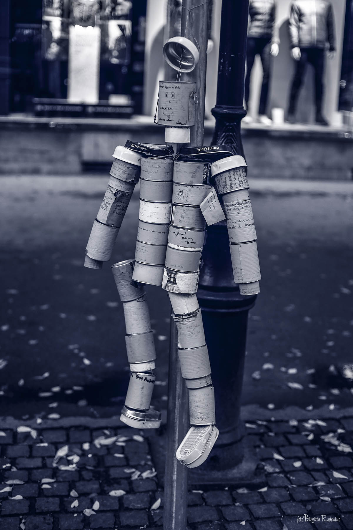 Blue - Just hanging around