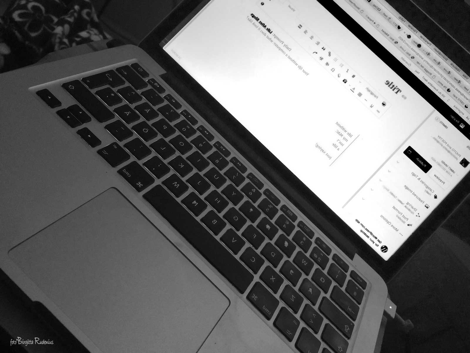 My MAC and life - Just saying!